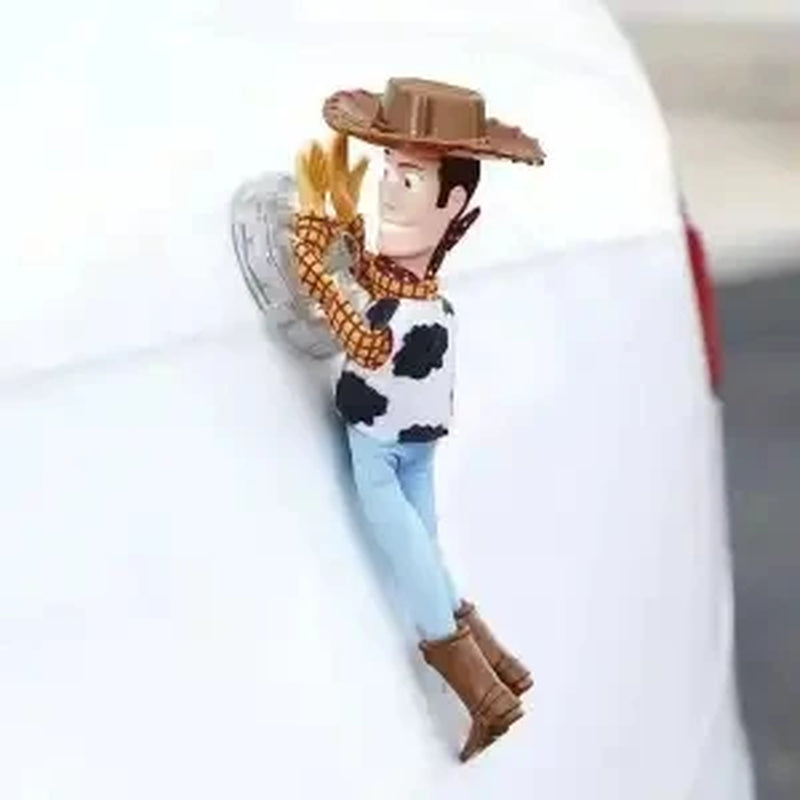 45Cm Toy Story Sherif Woody Buzz Lightyear Car Dolls Toys outside Hang Toys Cute Auto Accessories Car Decoration Doll