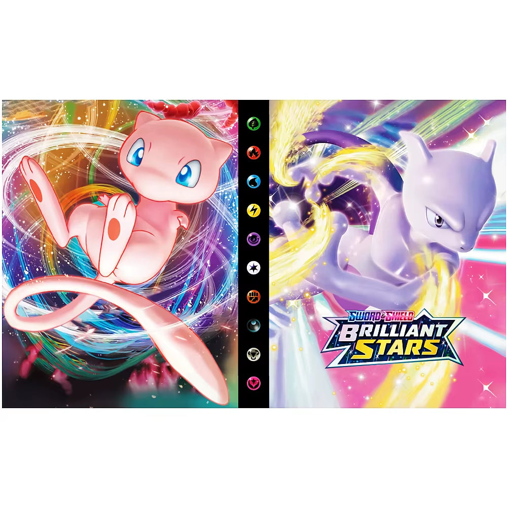 Pokemon Album Card Storage | 240Pcs Holder Binder Collection Folder Card Sleeves Protector Book Display
