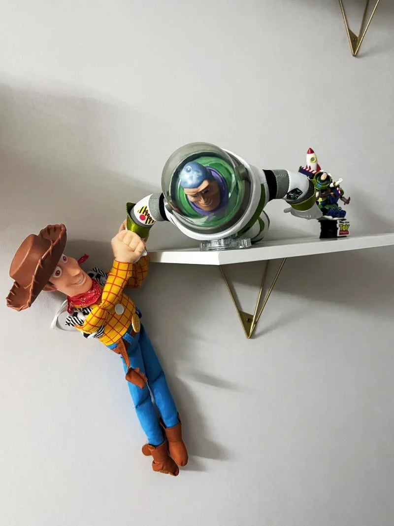 45Cm Toy Story Sherif Woody Buzz Lightyear Car Dolls Toys outside Hang Toys Cute Auto Accessories Car Decoration Doll