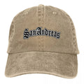 Classic GTA Themed San Andreas Baseball Adjustable Denim Cap