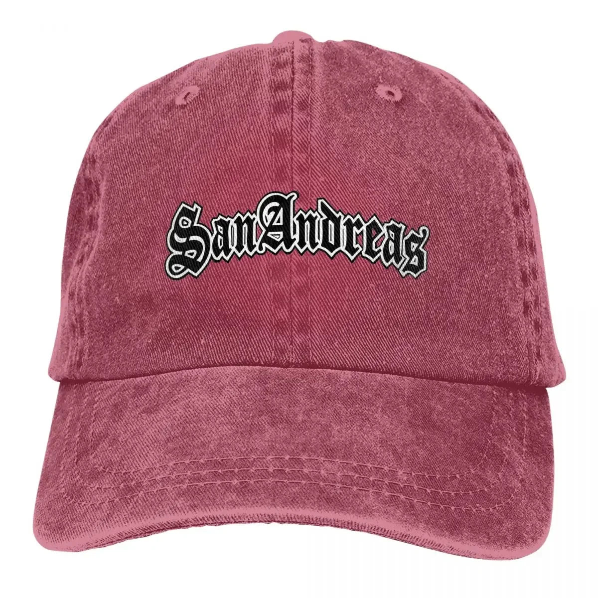 Classic GTA Themed San Andreas Baseball Adjustable Denim Cap
