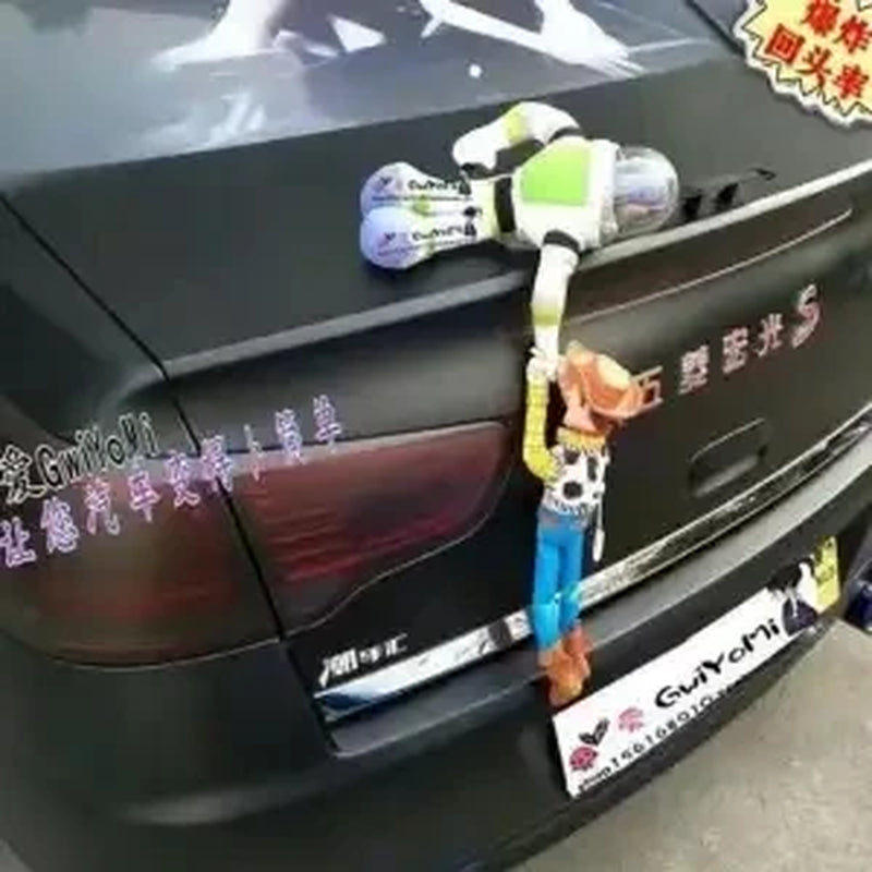 45Cm Toy Story Sherif Woody Buzz Lightyear Car Dolls Toys outside Hang Toys Cute Auto Accessories Car Decoration Doll