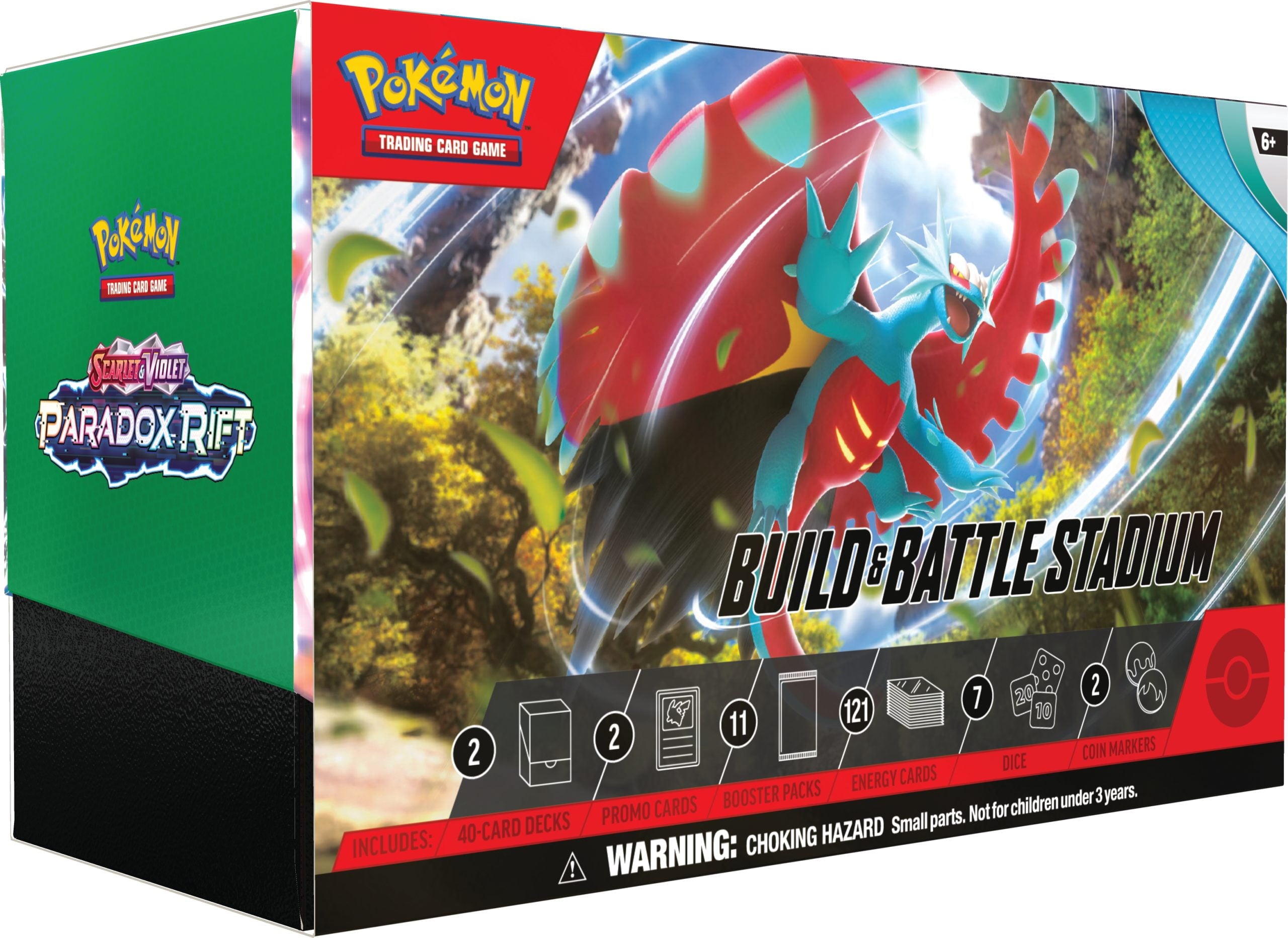 Pokemon TCG: Scarlet and Violet: Paradox Rift: Build and Battle Stadium