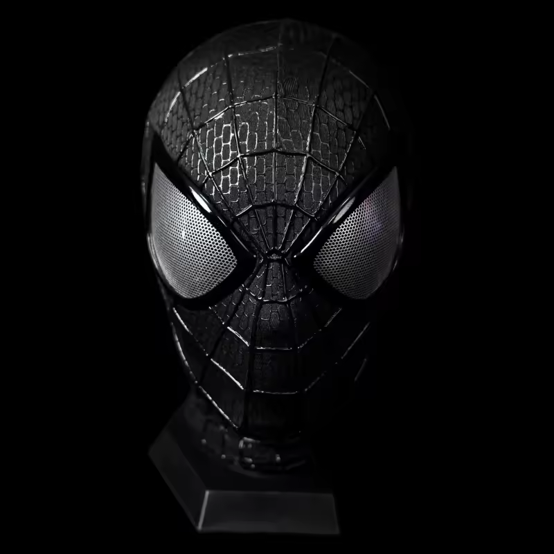 Spider-Man 2 Handmade Black Mask