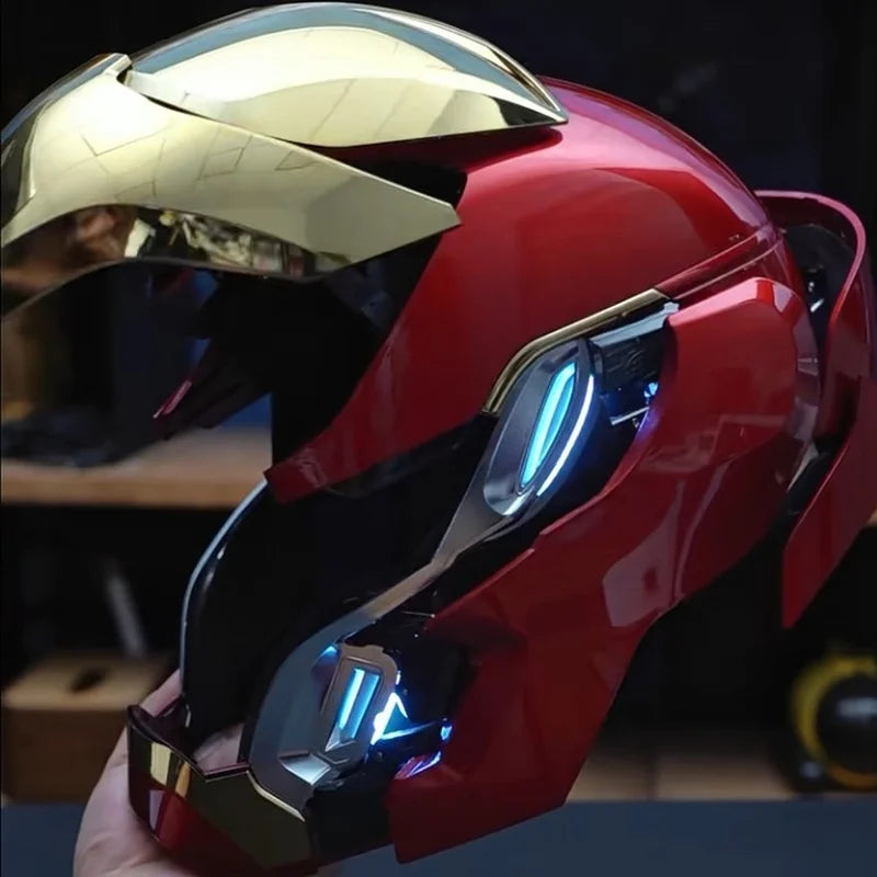 Mk50 Marvel Iron Man 1:1 Wearable Voice-Activated Helmet