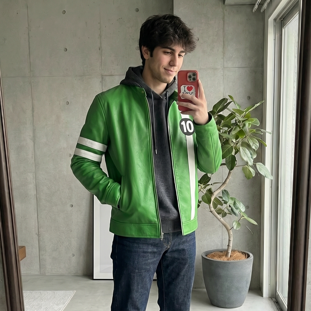 Ben 10 Green Cosplay Jacket
