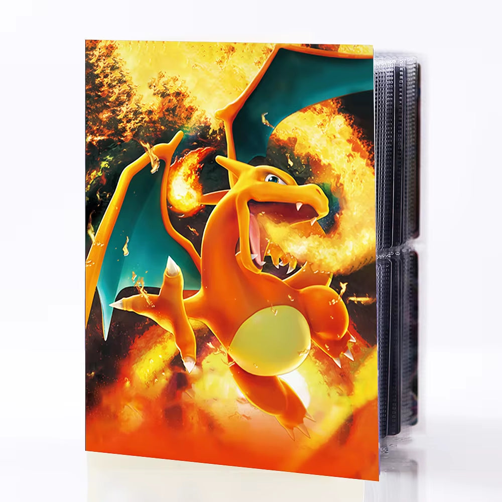 Pokemon Album Card Storage | 240Pcs Holder Binder Collection Folder Card Sleeves Protector Book Display