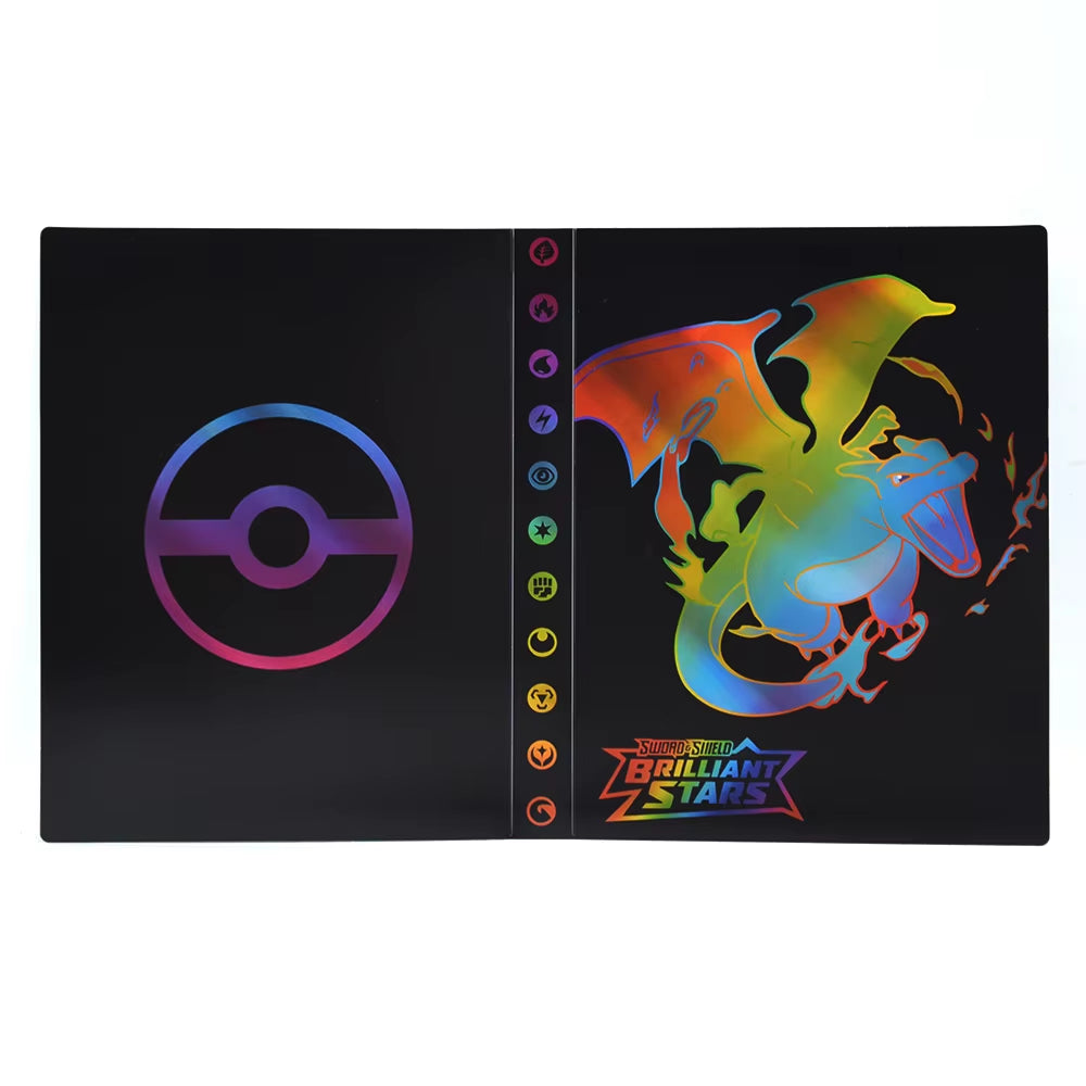 Pokemon Album Card Storage | 240Pcs Holder Binder Collection Folder Card Sleeves Protector Book Display