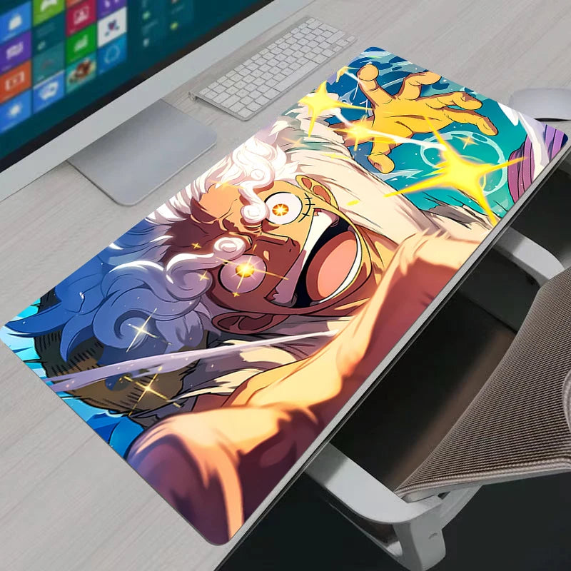 Computer Mouse Pad Gamer Mouse Pads Large Gaming Mousepad XXL Mouse Pads One Piece Luffy Desk Mause Pad Keyboard Mouse Carpet