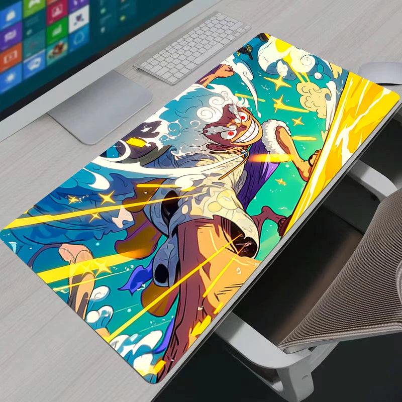 Computer Mouse Pad Gamer Mouse Pads Large Gaming Mousepad XXL Mouse Pads One Piece Luffy Desk Mause Pad Keyboard Mouse Carpet