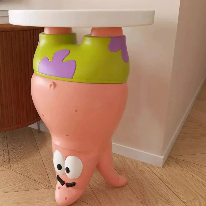 Art Creativity Personality Inverted Stand Resin the Sitting Room Sofa Tea Table Cartoon Cute Bedroom Bedside Small Side Table