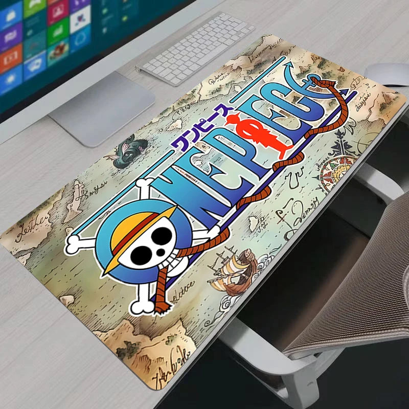 Computer Mouse Pad Gamer Mouse Pads Large Gaming Mousepad XXL Mouse Pads One Piece Luffy Desk Mause Pad Keyboard Mouse Carpet