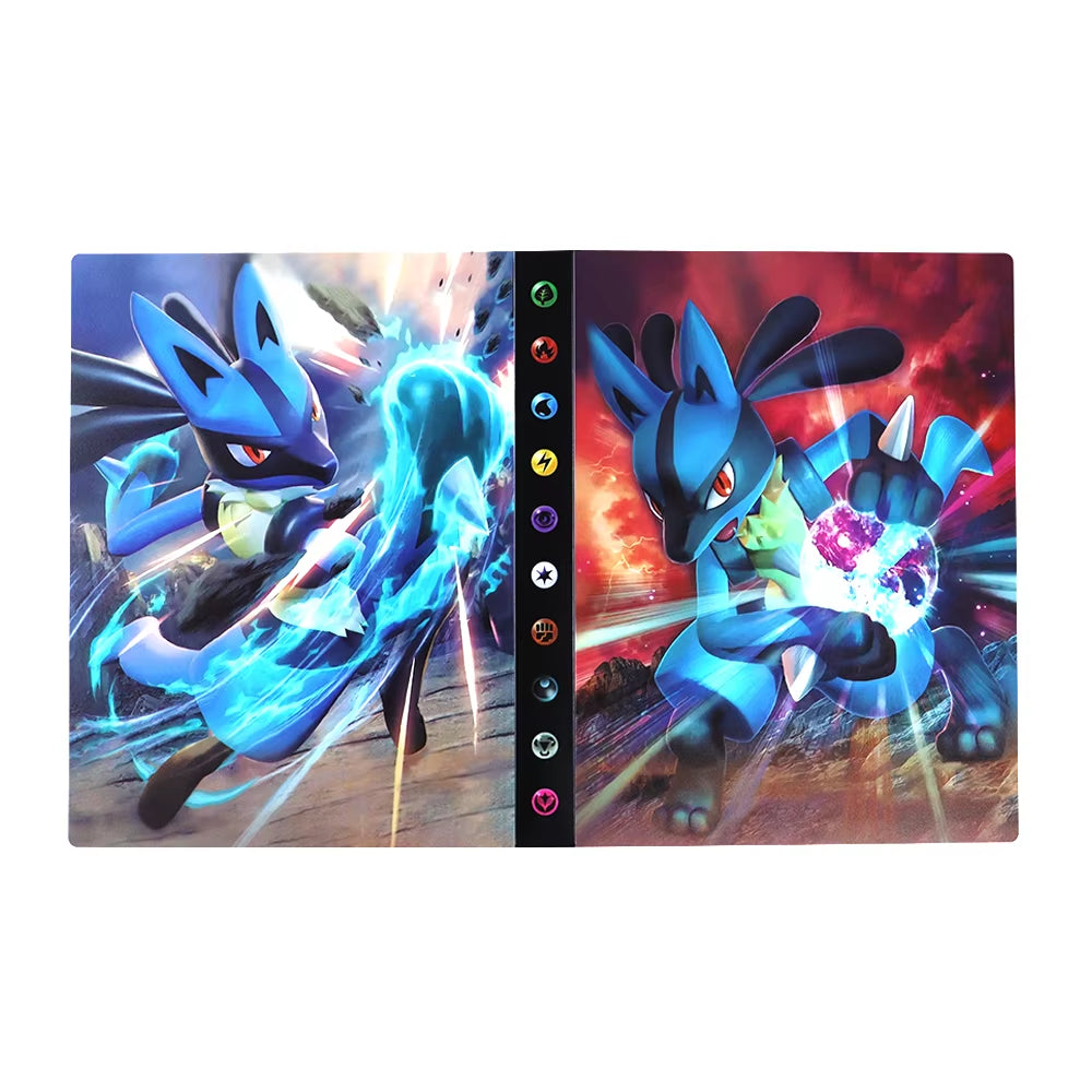 Pokemon Album Card Storage | 240Pcs Holder Binder Collection Folder Card Sleeves Protector Book Display