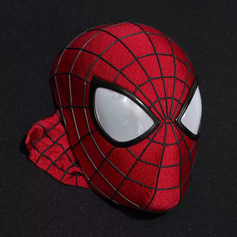 Handmade Spider-Man 2 Movie Accuracy Garfield Version Peter Parker Cosplay Mask Handicrafts Collectible Item for Gift