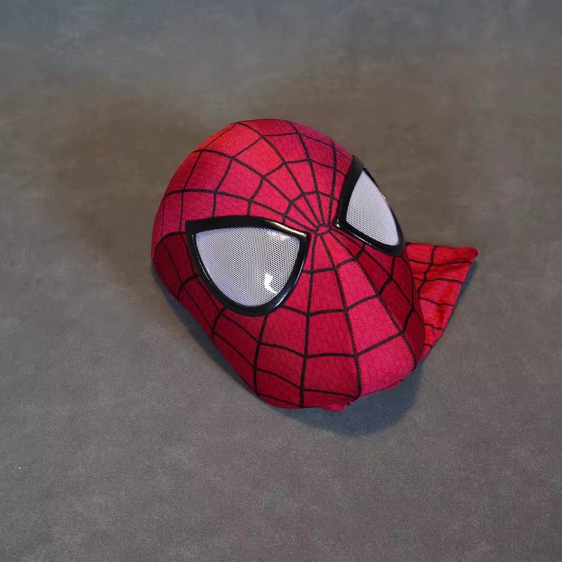 Handmade Spider-Man 2 Movie Accuracy Garfield Version Peter Parker Cosplay Mask Handicrafts Collectible Item for Gift