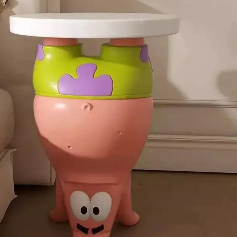 Art Creativity Personality Inverted Stand Resin the Sitting Room Sofa Tea Table Cartoon Cute Bedroom Bedside Small Side Table