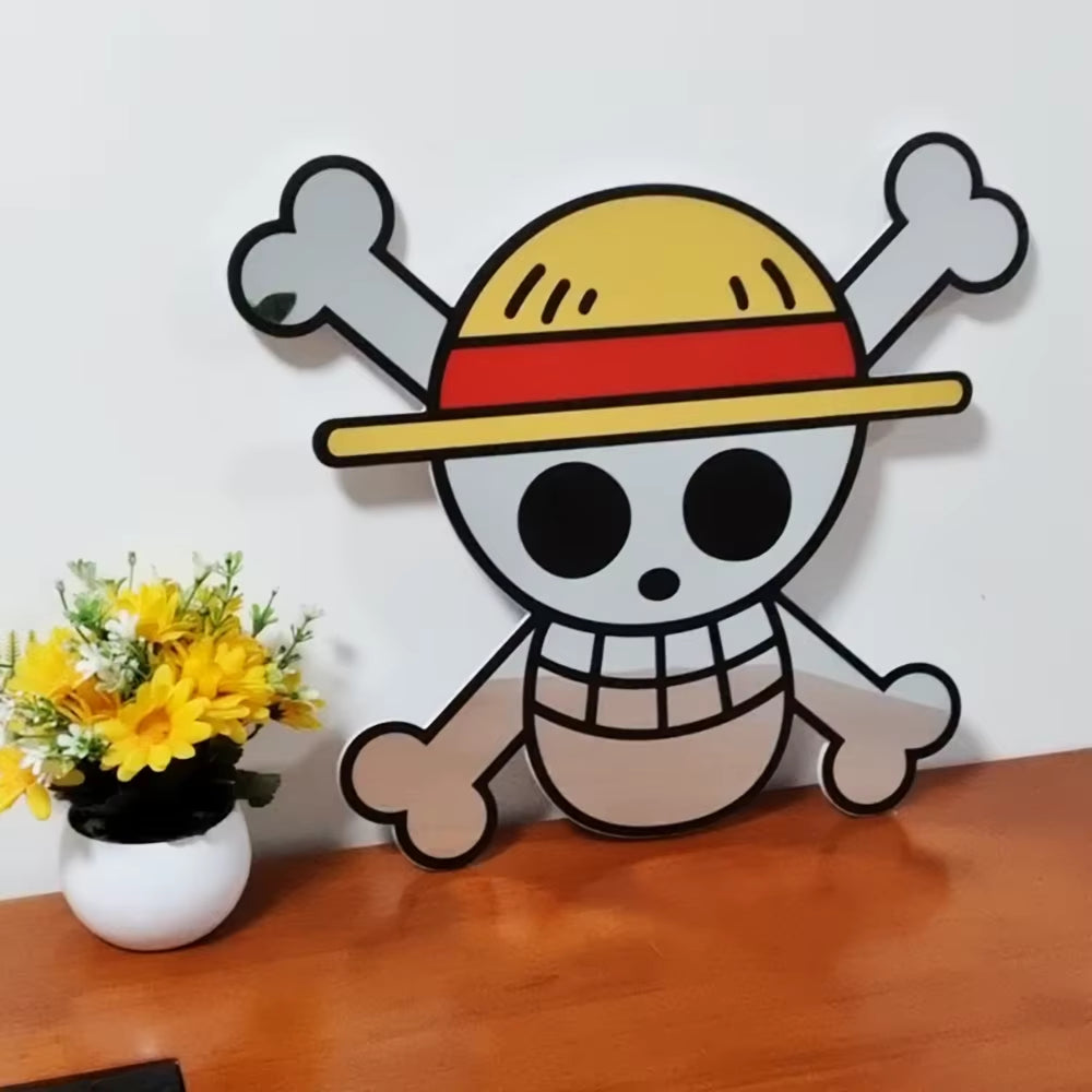 Anime Mirror Gengar/Pikachu Mirror One Piece Dragon Ball Z Pokemon Turn Your Room into a Living Manga Scene