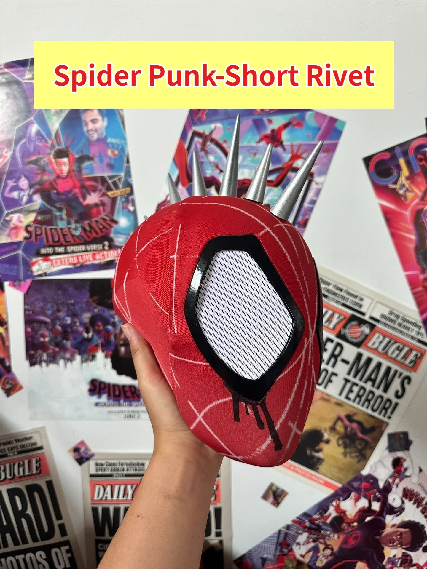 Spider-Punk Wearable Mask Replica