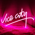 GTA VI Vice City Themed Neon Sign Man Cave Room Decor