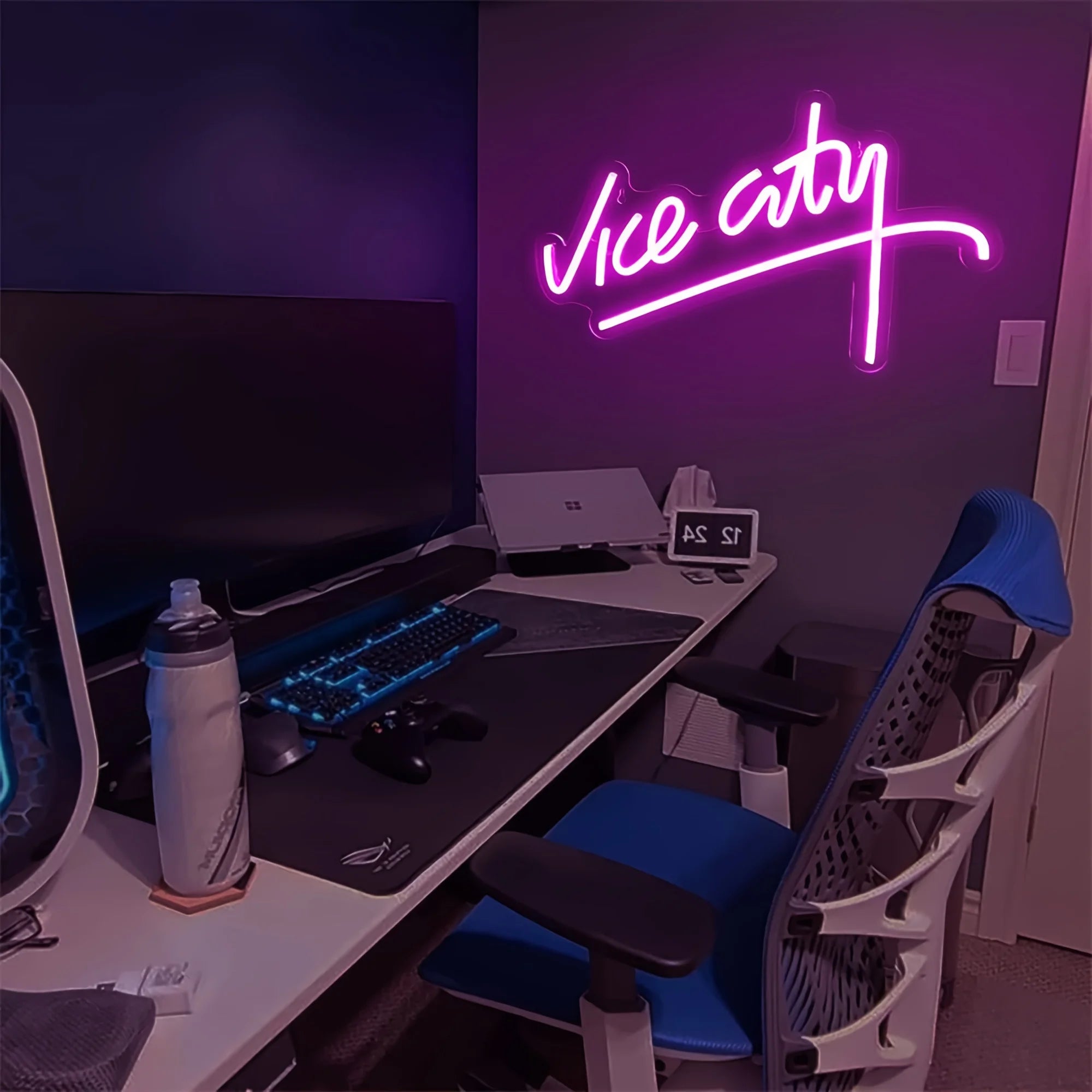 GTA VI Vice City Themed Neon Sign Man Cave Room Decor
