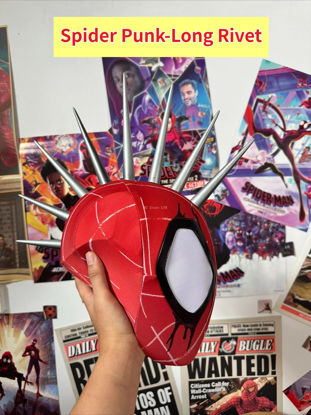 Spider-Punk Wearable Mask Replica