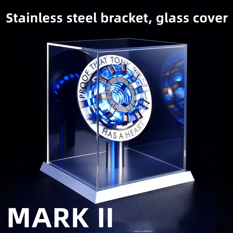 Tony Stark Heart Led Light Avengers Iron Man Mk1 Arc Reactor 1:1