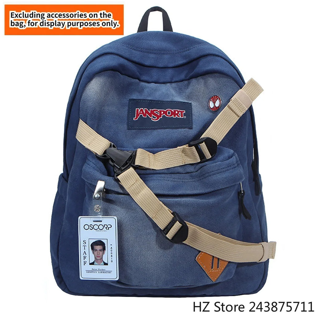 Spider-Man Denim Backpack - Spiderman Andrew Garfield Backpack