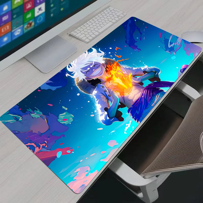 Computer Mouse Pad Gamer Mouse Pads Large Gaming Mousepad XXL Mouse Pads One Piece Luffy Desk Mause Pad Keyboard Mouse Carpet
