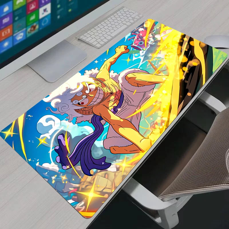 Computer Mouse Pad Gamer Mouse Pads Large Gaming Mousepad XXL Mouse Pads One Piece Luffy Desk Mause Pad Keyboard Mouse Carpet