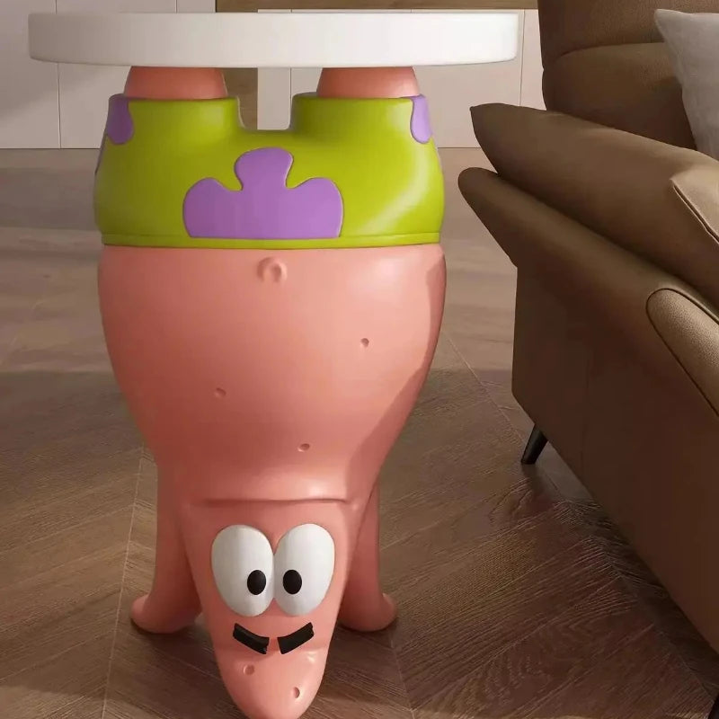 Art Creativity Personality Inverted Stand Resin the Sitting Room Sofa Tea Table Cartoon Cute Bedroom Bedside Small Side Table