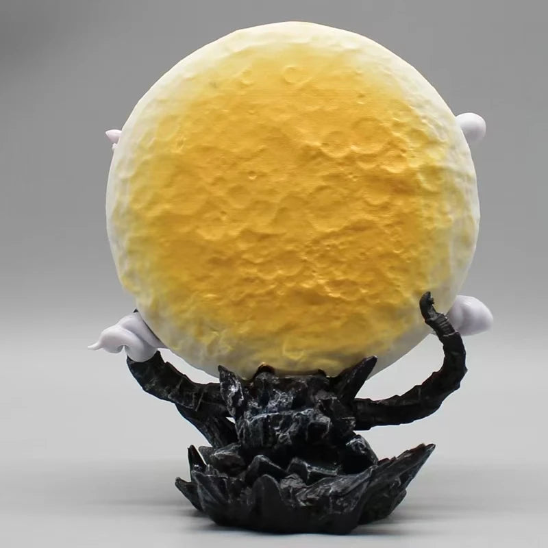 12Cm One Piece Anime Figure Moon Fairy Nika Monkey D Luffy Gear 5 with Moon Light Action Figure Statue Model Collection Toys