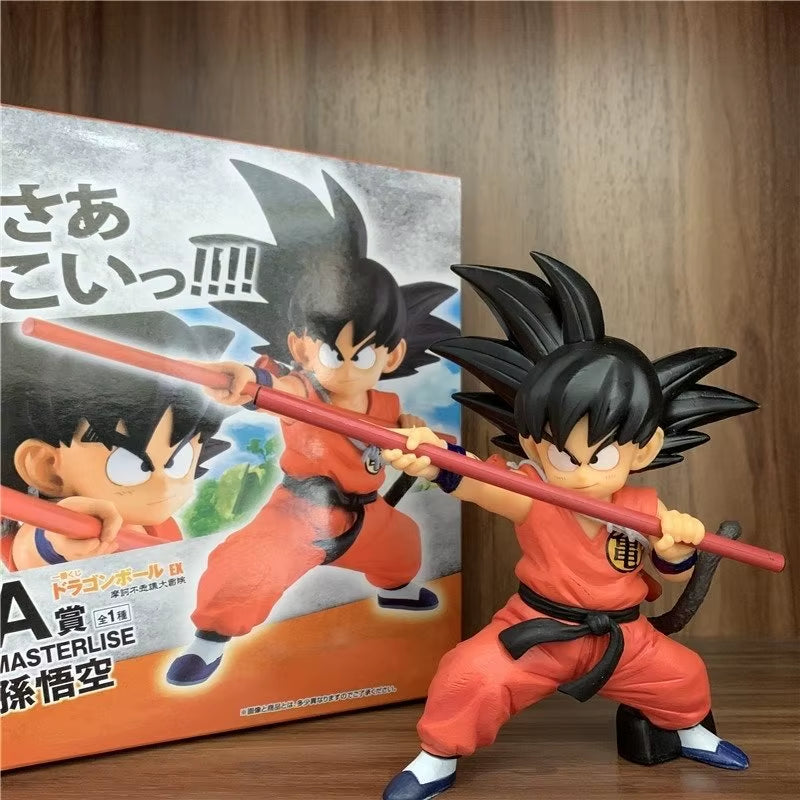 15CM Anime Dragon Ball Son Goku Figure MASTERLISE Martial Arts Tournament Standing Stick Model Toy Hobbies Action Figure Gifts