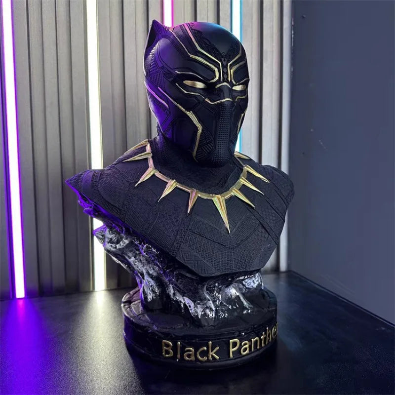 Black Panther Premium Resin Model Sculpture | Avengers Large Size Bust