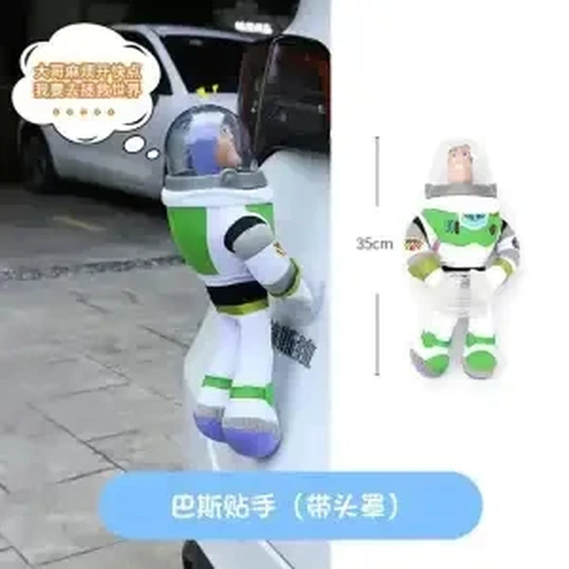 45Cm Toy Story Sherif Woody Buzz Lightyear Car Dolls Toys outside Hang Toys Cute Auto Accessories Car Decoration Doll