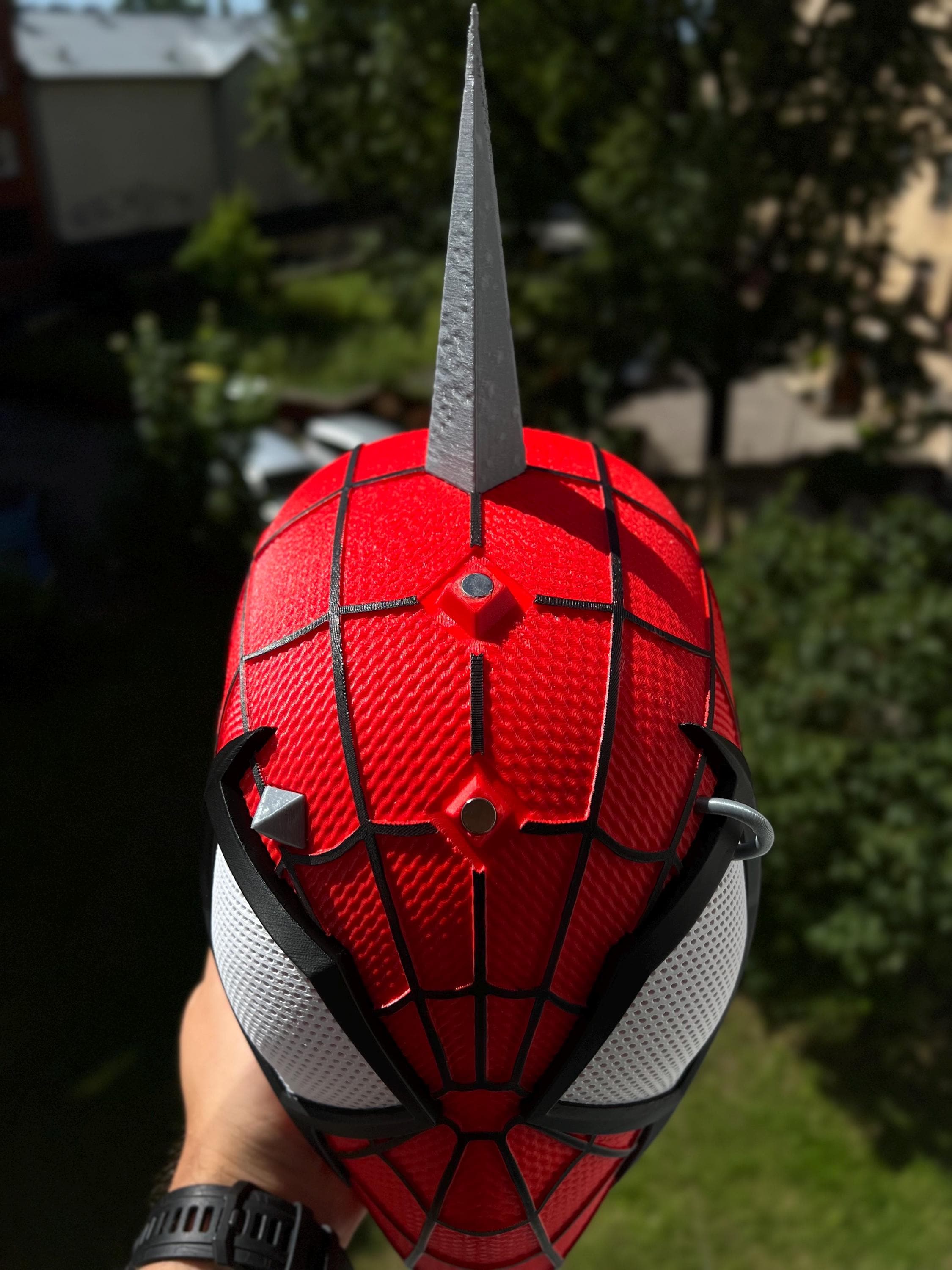 Spider-Punk Wearable Mask Replica (3D Printed)