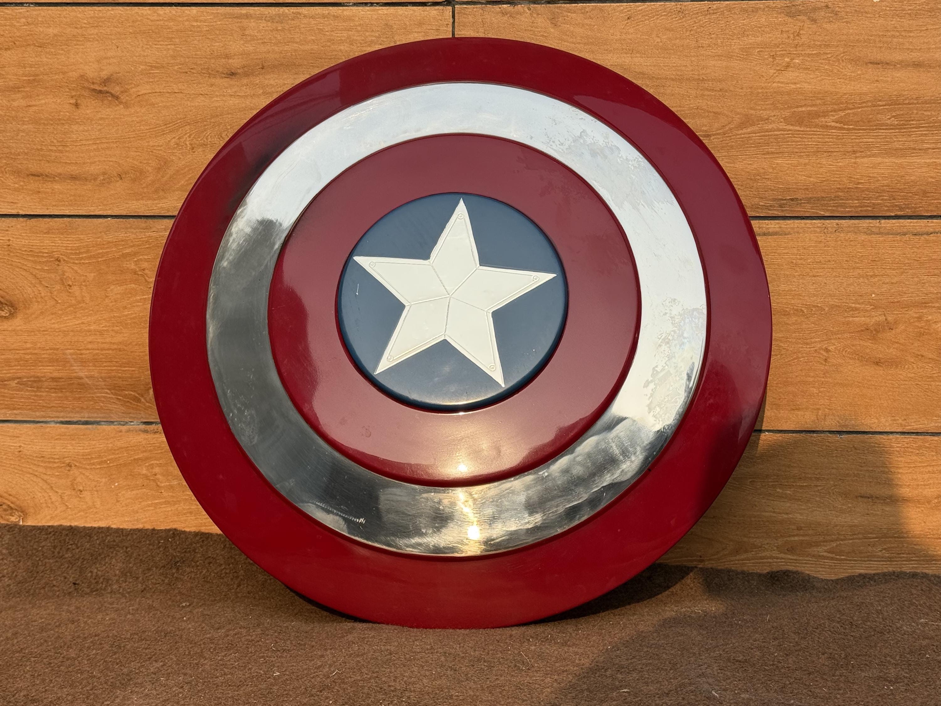 Steel Captain America Shield and Thor Hammer | Avengers Endgame Replica